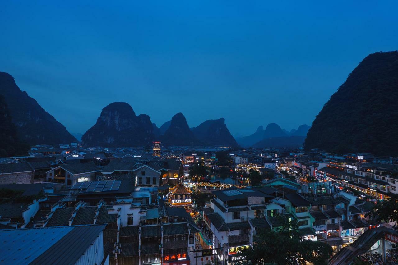 Fanli Hotel Yangshuo West Street Guilin Exterior foto